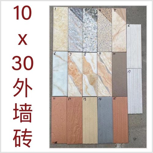 老式农村自建房外墙砖之选 100*300釉面砖、通体砖与仿古砖的怀旧韵味